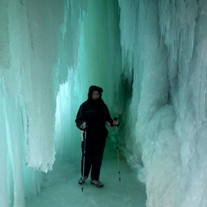 Lake Superior ice caves